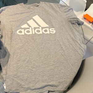 Adidas Men's Heather Gray Tee